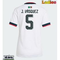 Mexico Johan Vasquez #5 Replica Away Shirt Ladies World Cup 2026 Short Sleeve